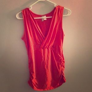 Maternity/nursing tank top